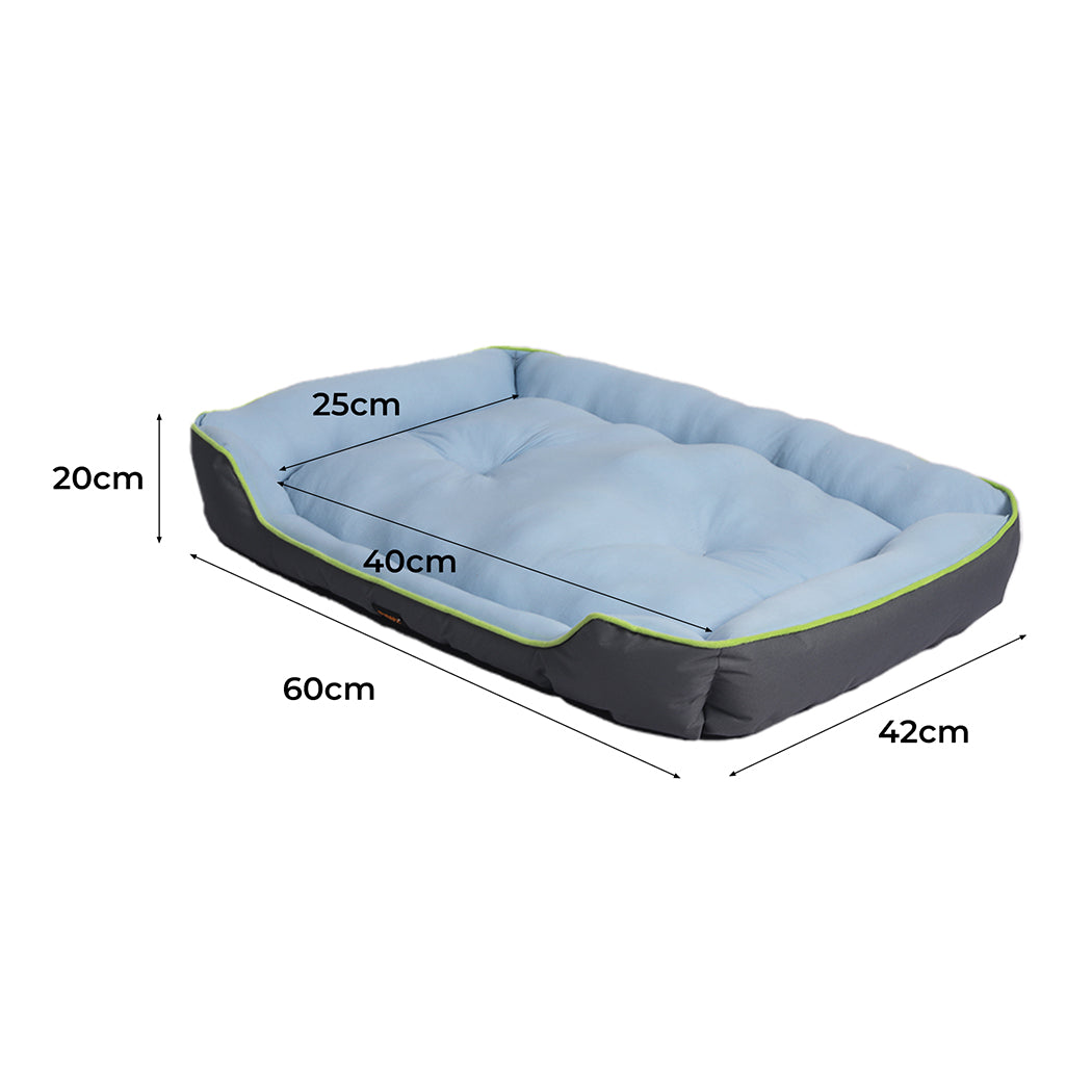 PaWz Pet Cooling Bed Sofa Mat Bolster Single-1864184514591461378